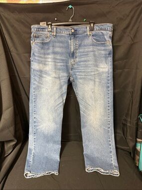 Levi's Men's Straight Jeans — Faded Blue Denim